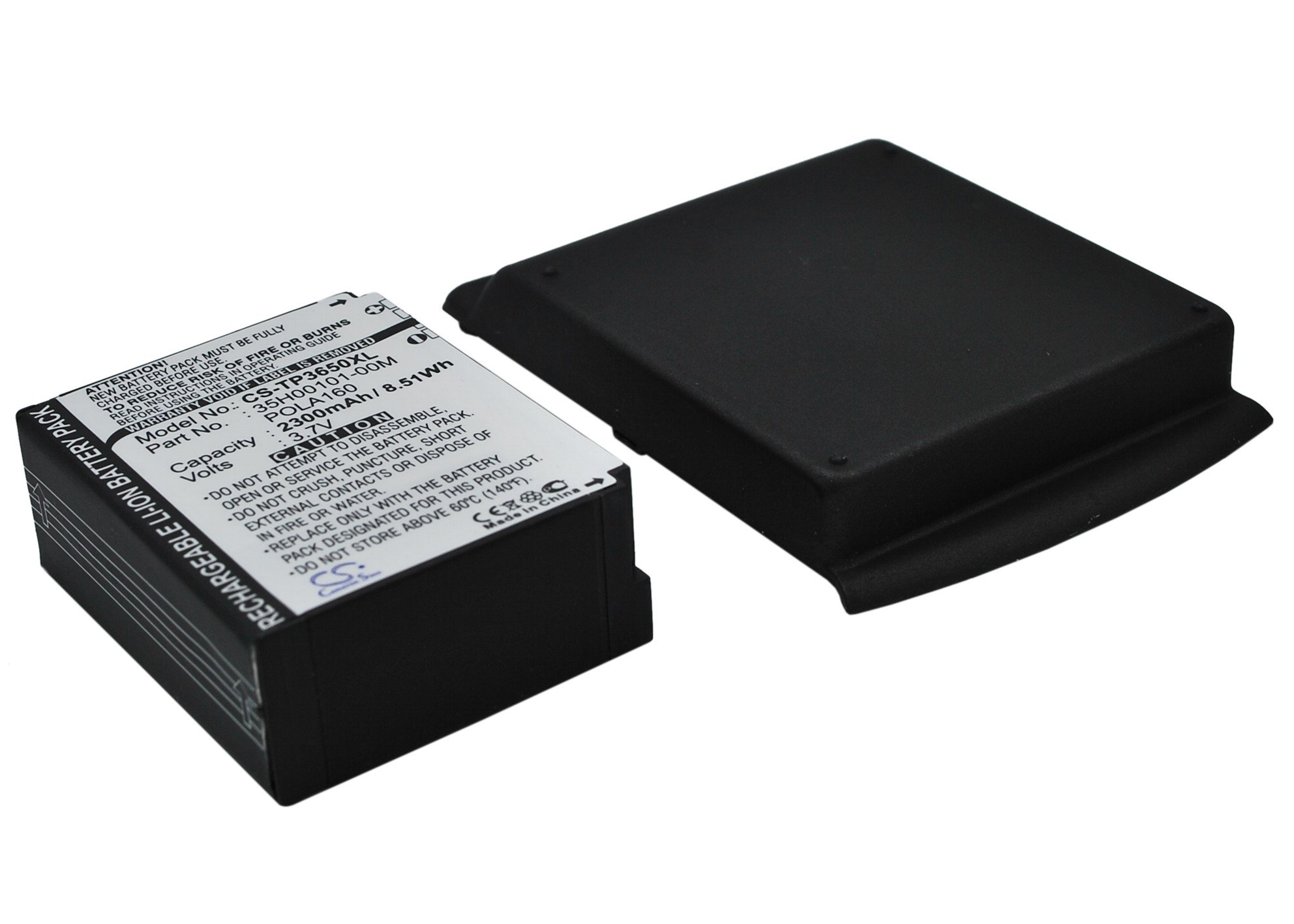 HTC P3650, Touch Cruise аккумулятор телефона с новой задней крышкой Li-ion 2300mAh