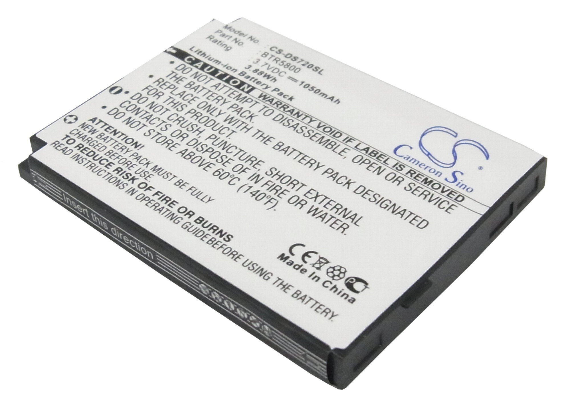 HTC 5800, S720, Libra 100, FUSION, OKTA Boss аккумулятор телефона Li-ion 1050mAh