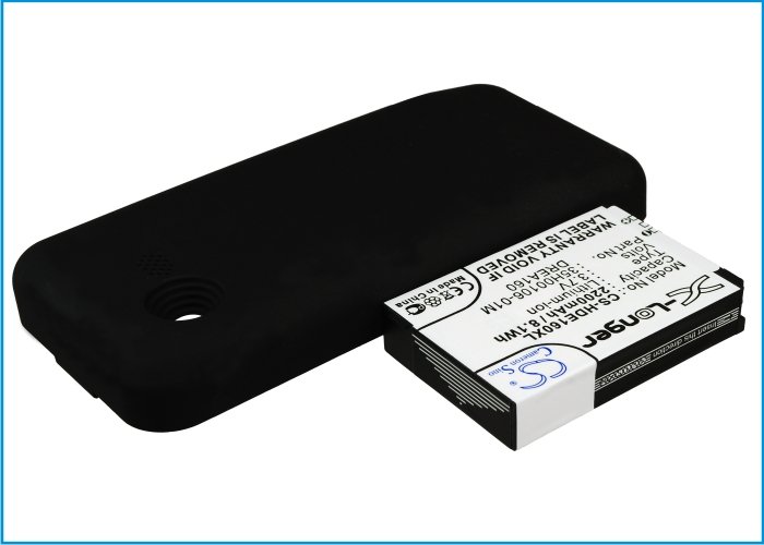 HTC Dream, Dream 100 Extended аккумулятор с новой задней крышкой Li-ion 2200mAh