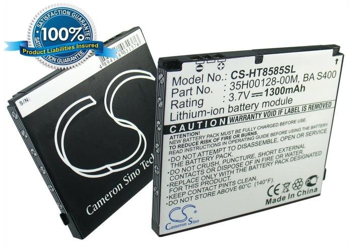 HTC HD2, HD2 US, T8585, T8588, T9193, Leo, Leo 100 akku Li-ion 1300mAh