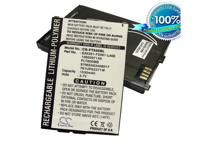 Fujitsu Loox T800, Loox T810, Loox T830 Li-Polymer mobile phone battery 1530mAh