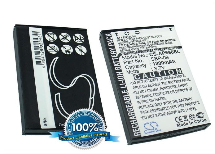 Asus MyPal A686, Mypal A696, Mypal A626 akumulatoru  Li-ion 1300mAh