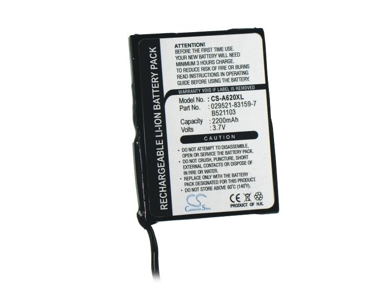 Asus Mypal A620, Mypal A620BT, Mypal A620G mobile phone battery Li-ion 2200mAh