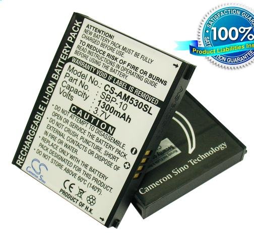 Asus M530, M530w, M536, M530E, Aries tālruņa akumulators Li-ion 1300mAh