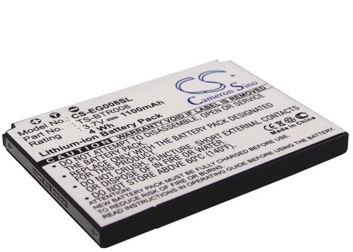 Toshiba TG02, TG01, TG01c, Tsunagi, T-01A mobile phone battery Li-ion 1100mAh