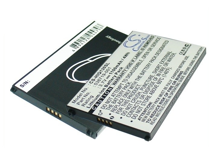 HP 538719-001, 538722-001  akumulatoru 1100mAh