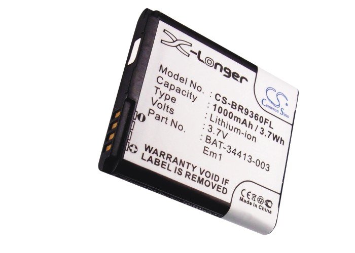 Blackberry EM1, BAT-34413-003, ACC-39508-201 mobile phone battery 1000mAh