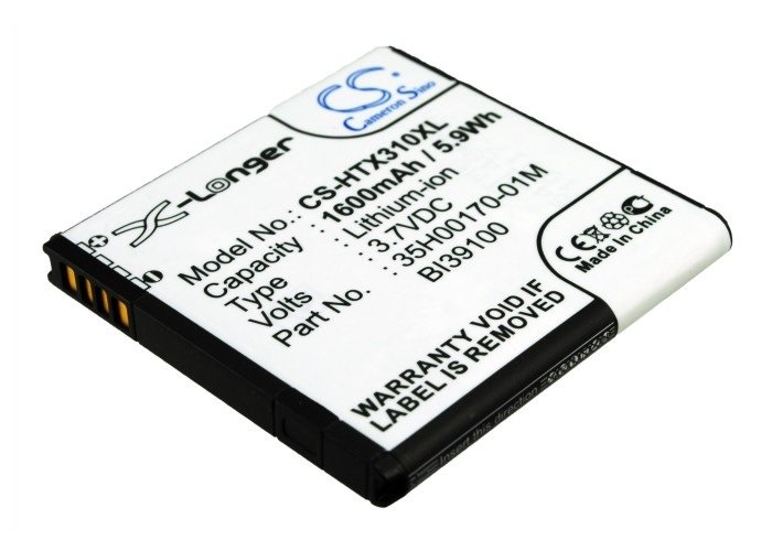HTC BI39100, 35H00170-01M, BA S640, Sensation XL, akku 1600mAh