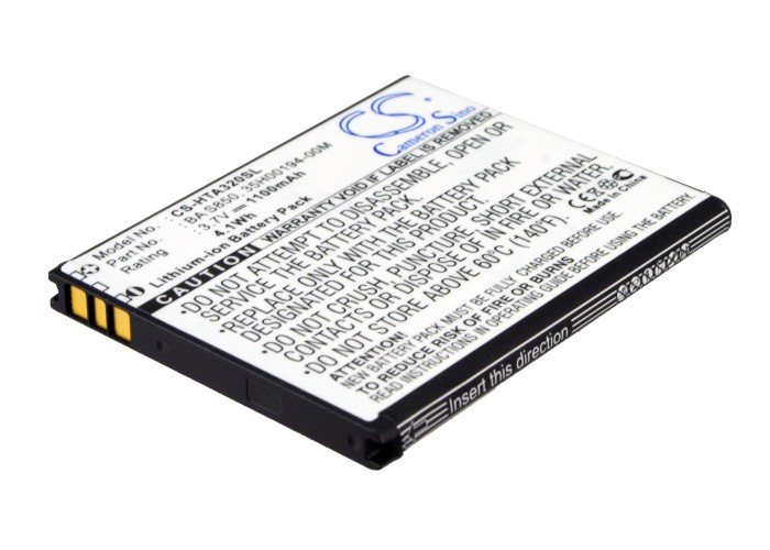 HTC BA S840, BA S850, BL01100 HTC Desire C, Golf, A320E akku 1100mAh