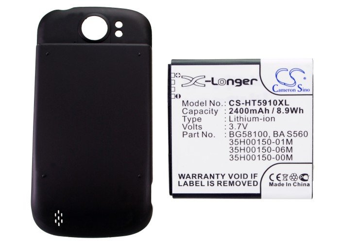 HTC Mytouch 4G Slide, BG58100 telefoni aku 2400mAh