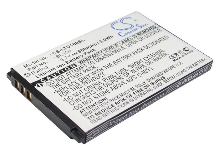 Lenovo BL150 аккумулятор телефона 950mAh