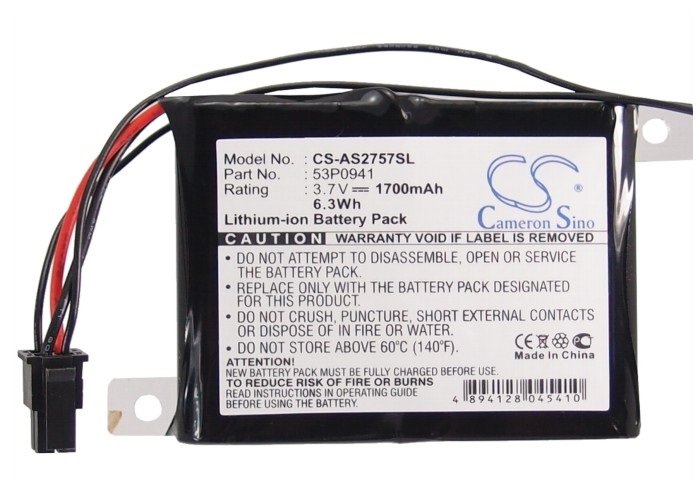 IBM 53P0941 аккумулятор 1700mAh