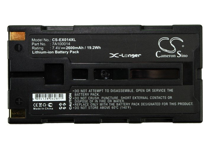 Extech 7A100014 equipment battery 2600mAh