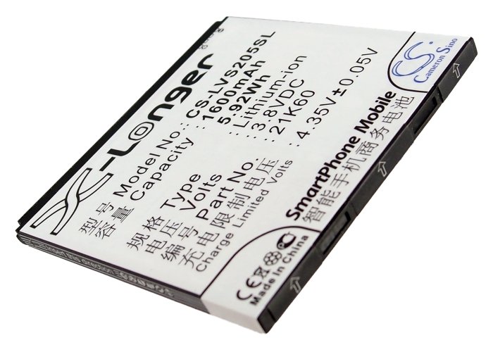 Lenovo 21K60 mobiiltelefoni aku 1600mAh
