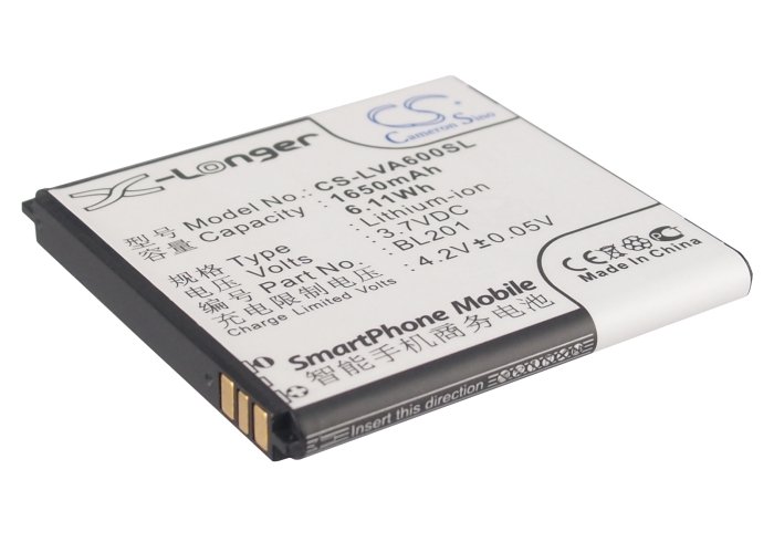 Lenovo BL201 mobiiltelefoni aku 1650mAh