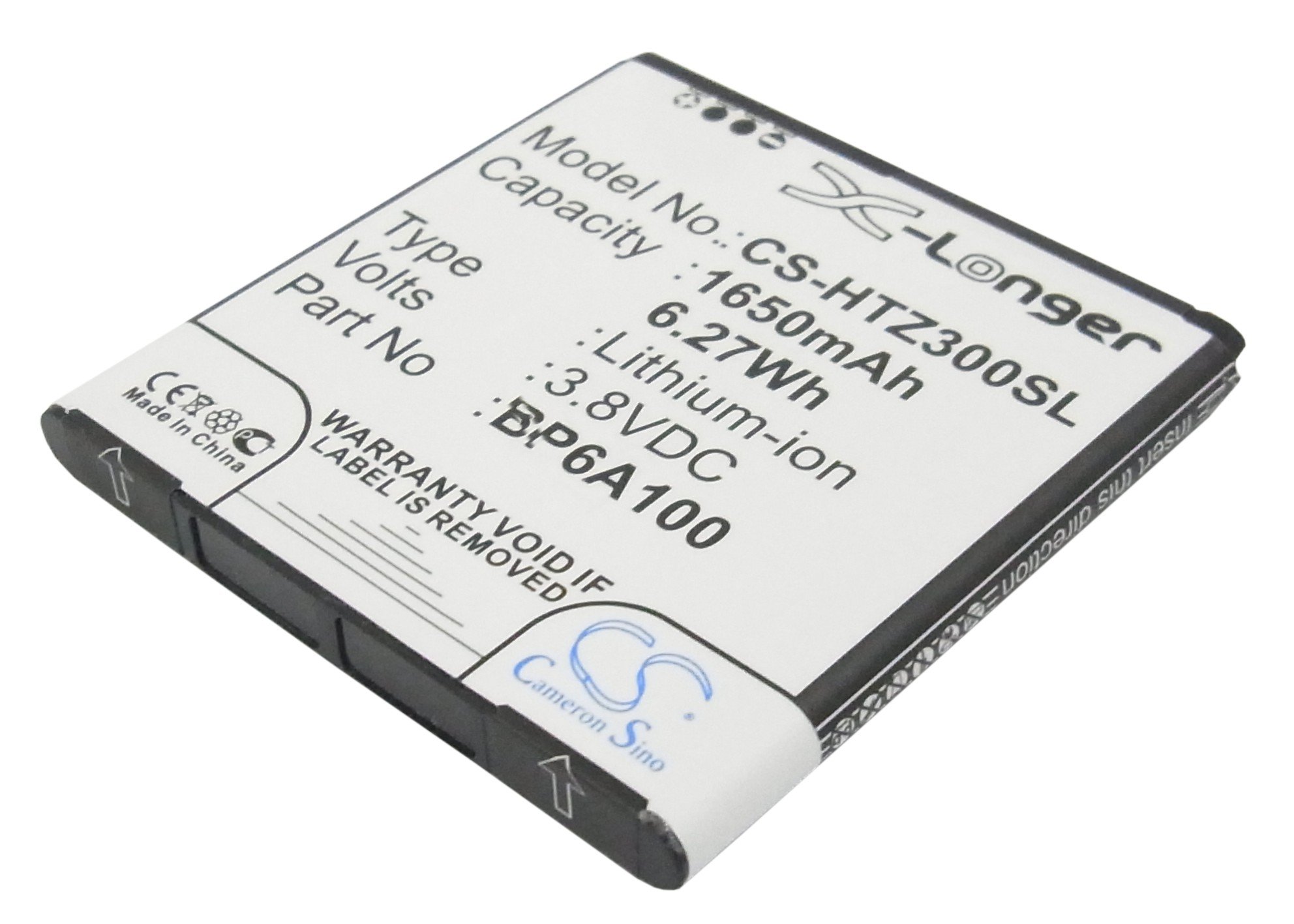 HTC Desire 300, BP6A100, 35H00190-09M аккумулятор 1650mAh
