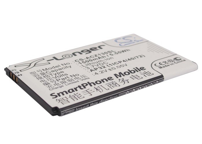 Acer Liquid Z3, KT.0010K.005 аккумулятор телефона 1500mAh
