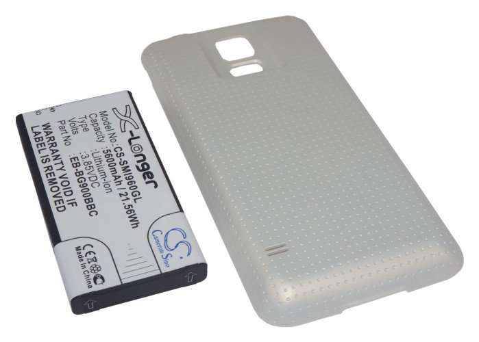 Samsung Galaxy S5, EB-B900BE aku 5600mAh kuldse tagakaanega