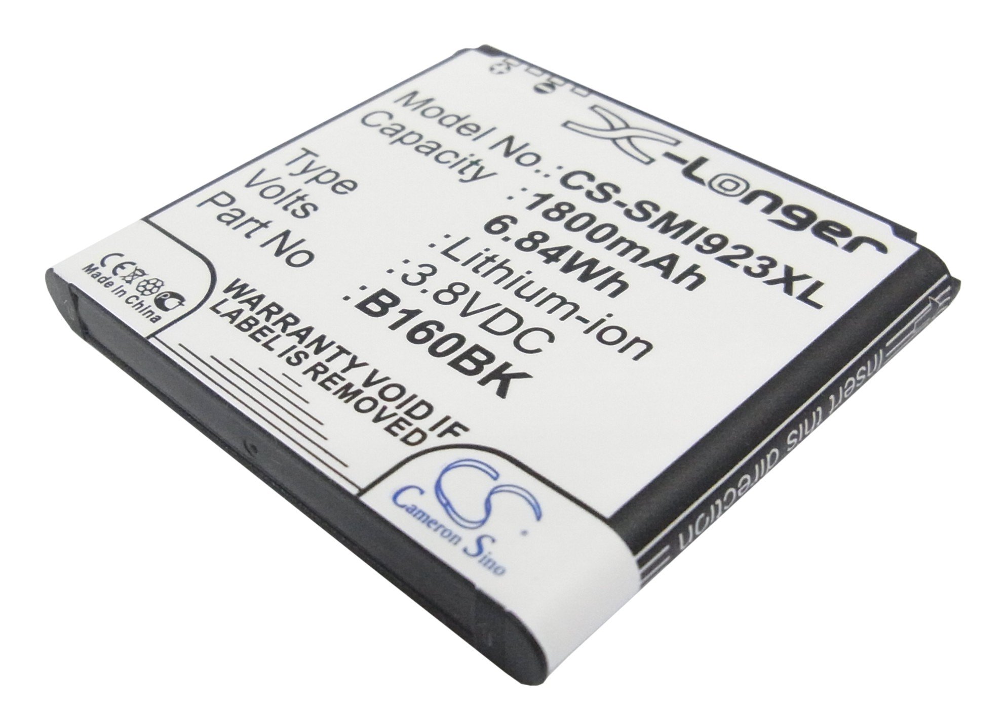 Samsung GT-I9230, Galaxy Golden tālruņa akumulatoru 1800mAh
