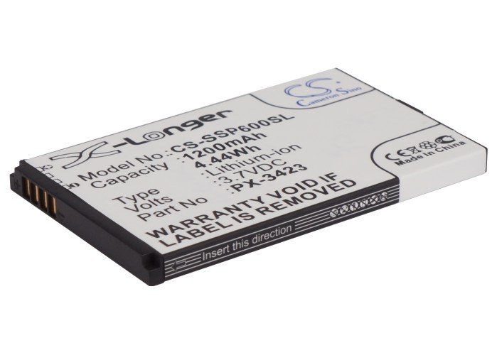 Simvalley SP-40, SP-60 PX-3423, PX-3423-675 akumulatoru 1200mAh