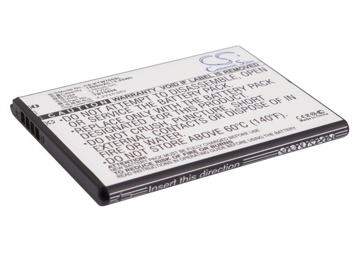 K-Touch W70, T87, TBT9608 аккумулятор 1500mAh