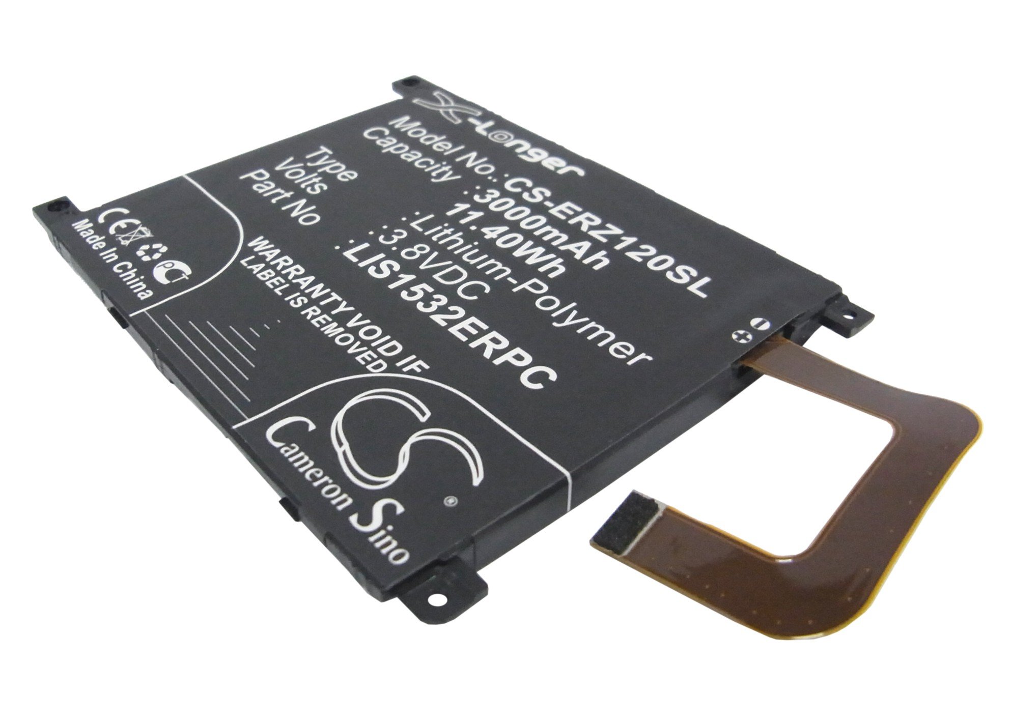 Sony Ericsson LIS1532ERPC mobile phone battery 3000mAh