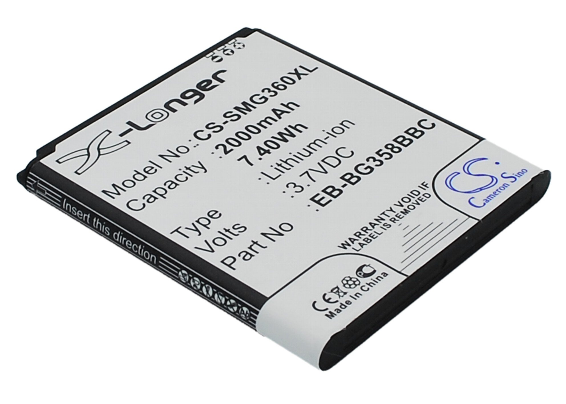 Samsung SM-G3556, SM-G3588 tālruņa akumulators 2000mAh