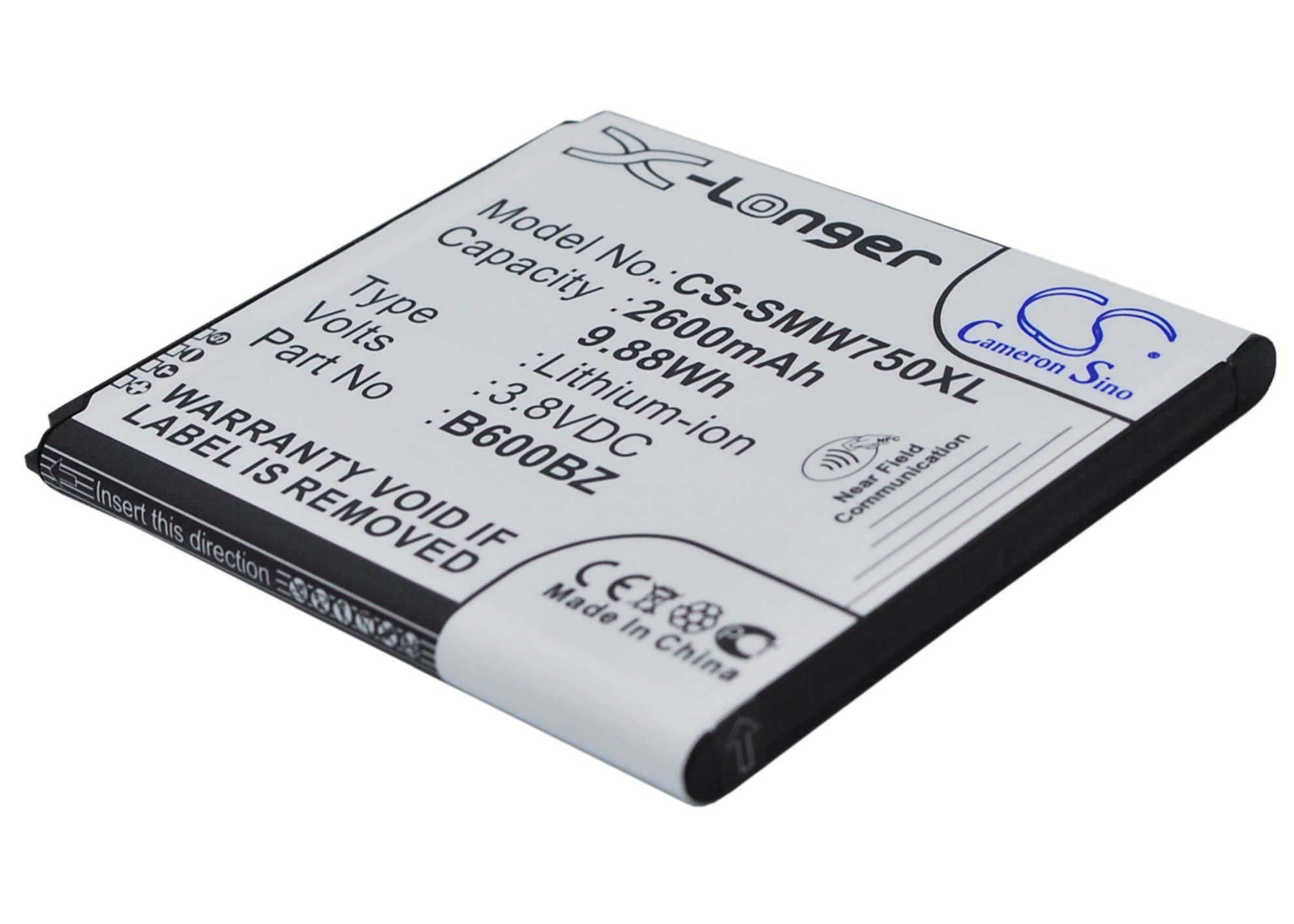 Samsung B600BZ mobile phone battery 2600mAh (NFC)