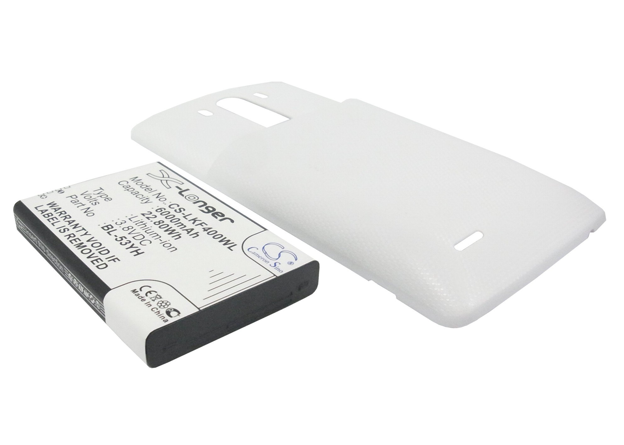 LG BL-53YH аккумулятор 6000mAh белый
