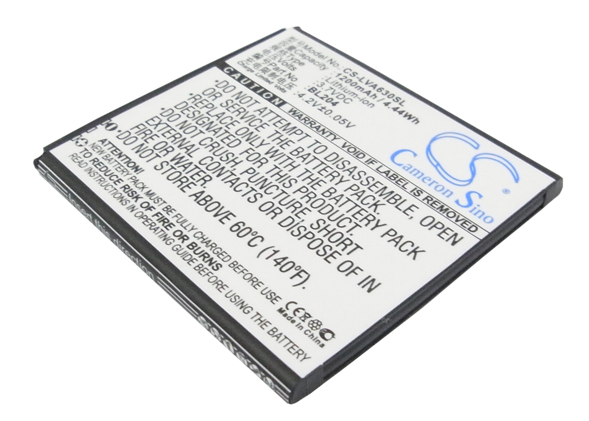 Lenovo BL204 аккумулятор 1200mAh