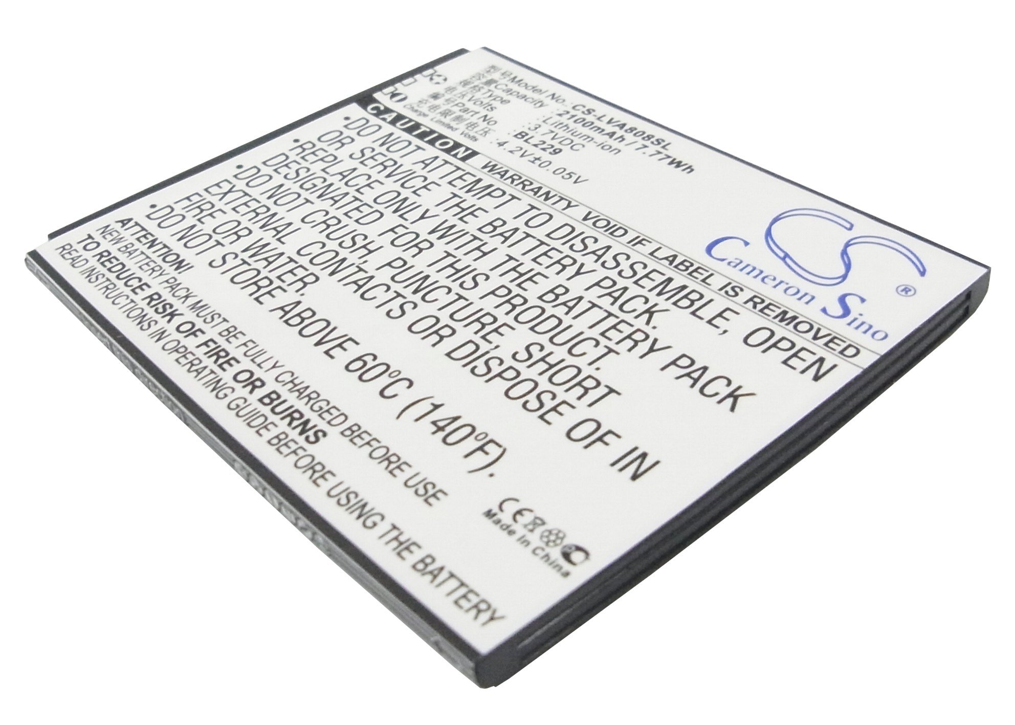 Lenovo BL229 аккумулятор 2100mAh