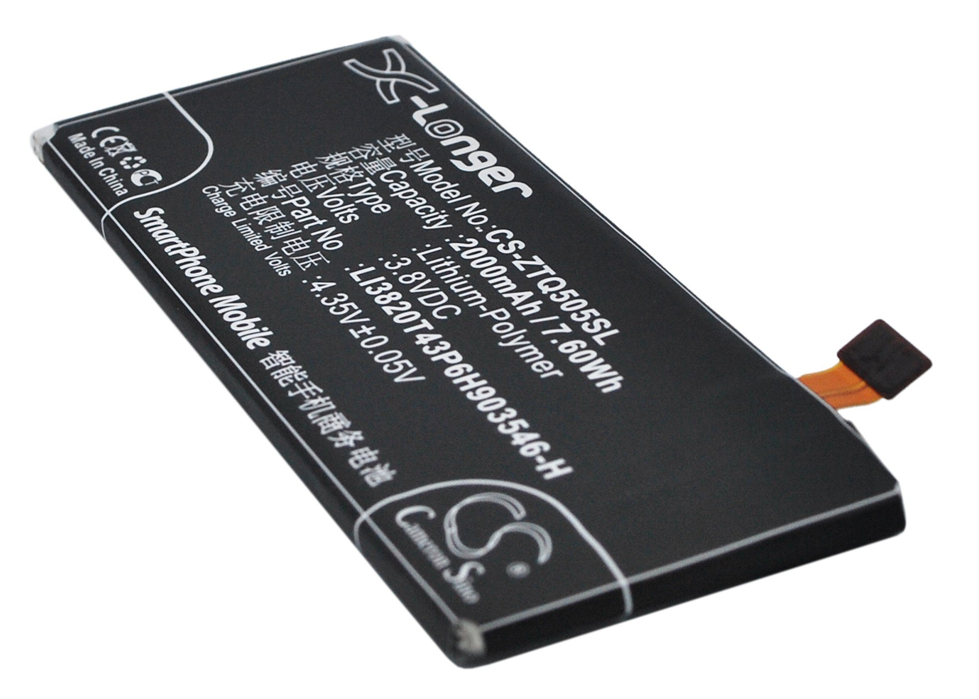 ZTE LI3820T43P6H903546-H mobile phone battery 2000mAh