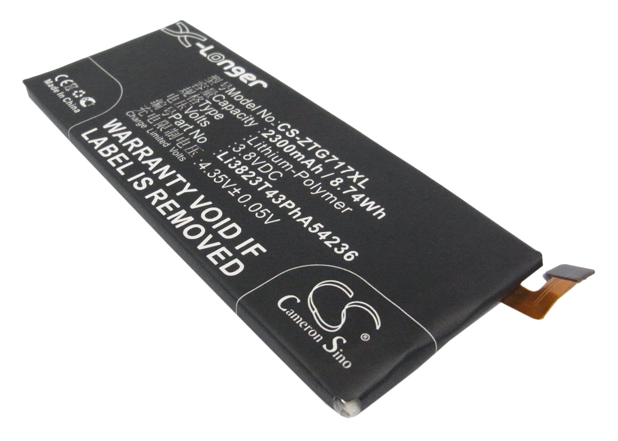 ZTE Li3823T43PhA54236 аккумулятор 2300mAh