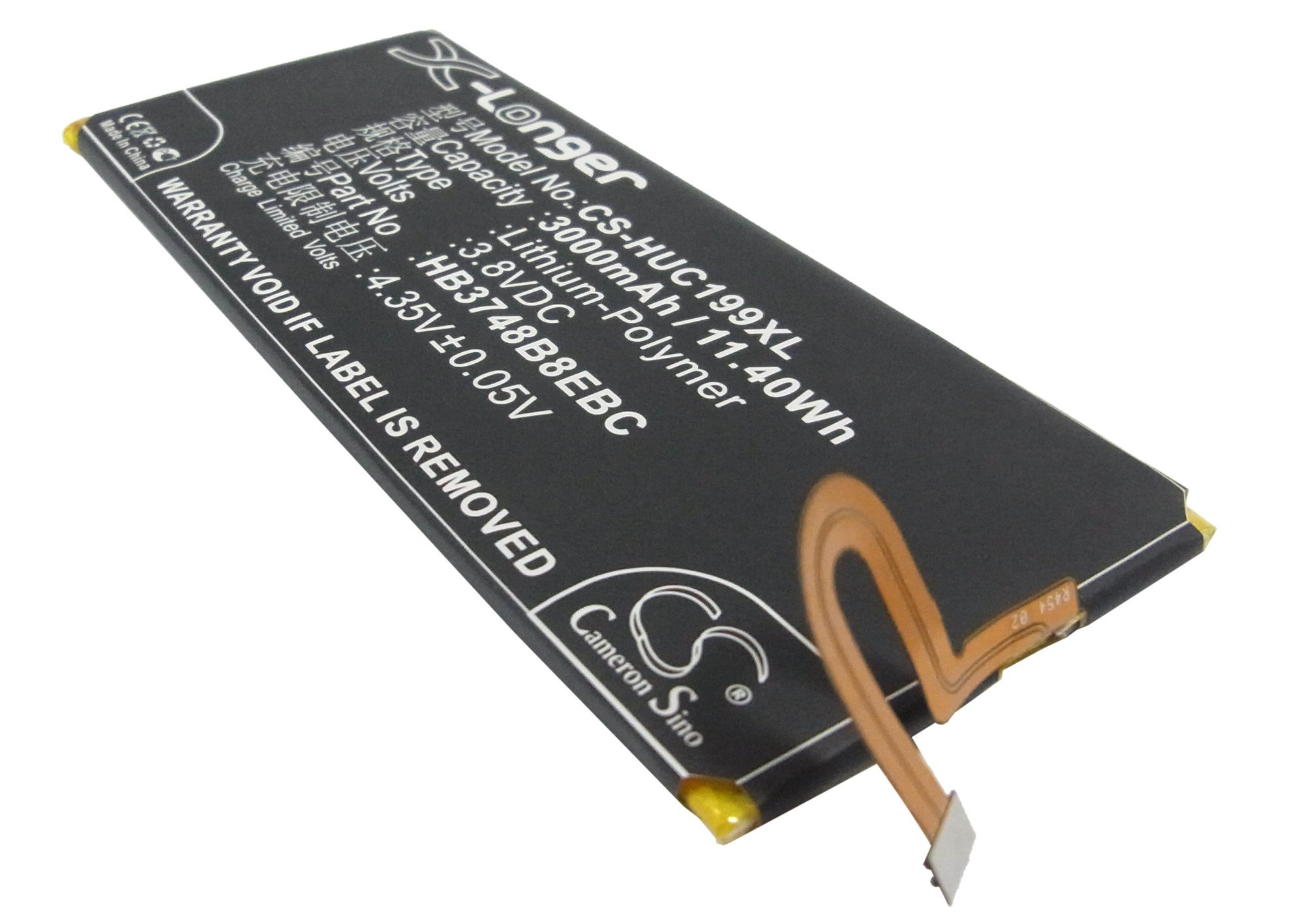 Huawei HB3748B8EBC mobile phone battery 3000mAh