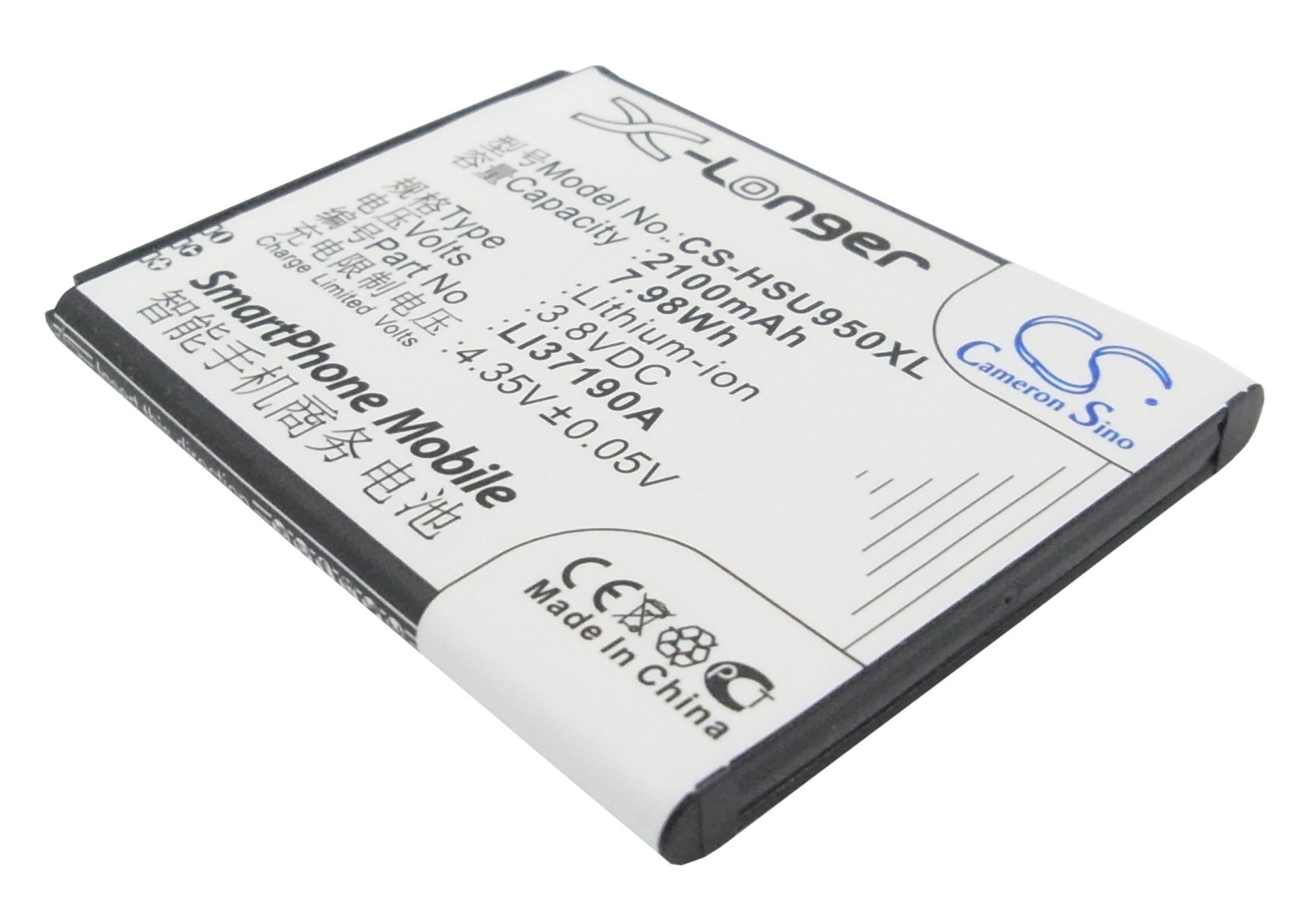 Hisense LI37190A akumulatoru 2100mAh