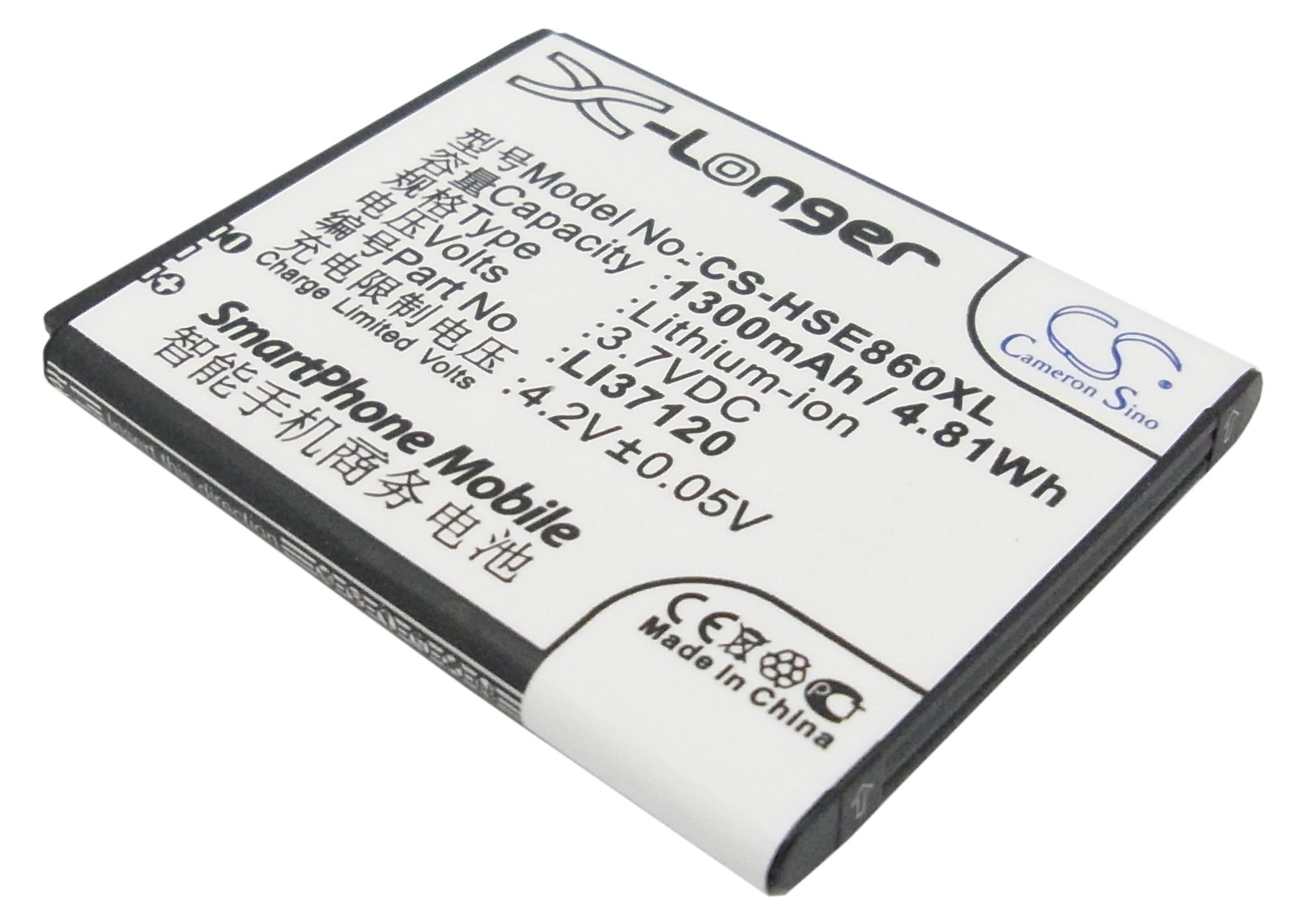 Hisense Li37120 mobile phone battery 1300mAh