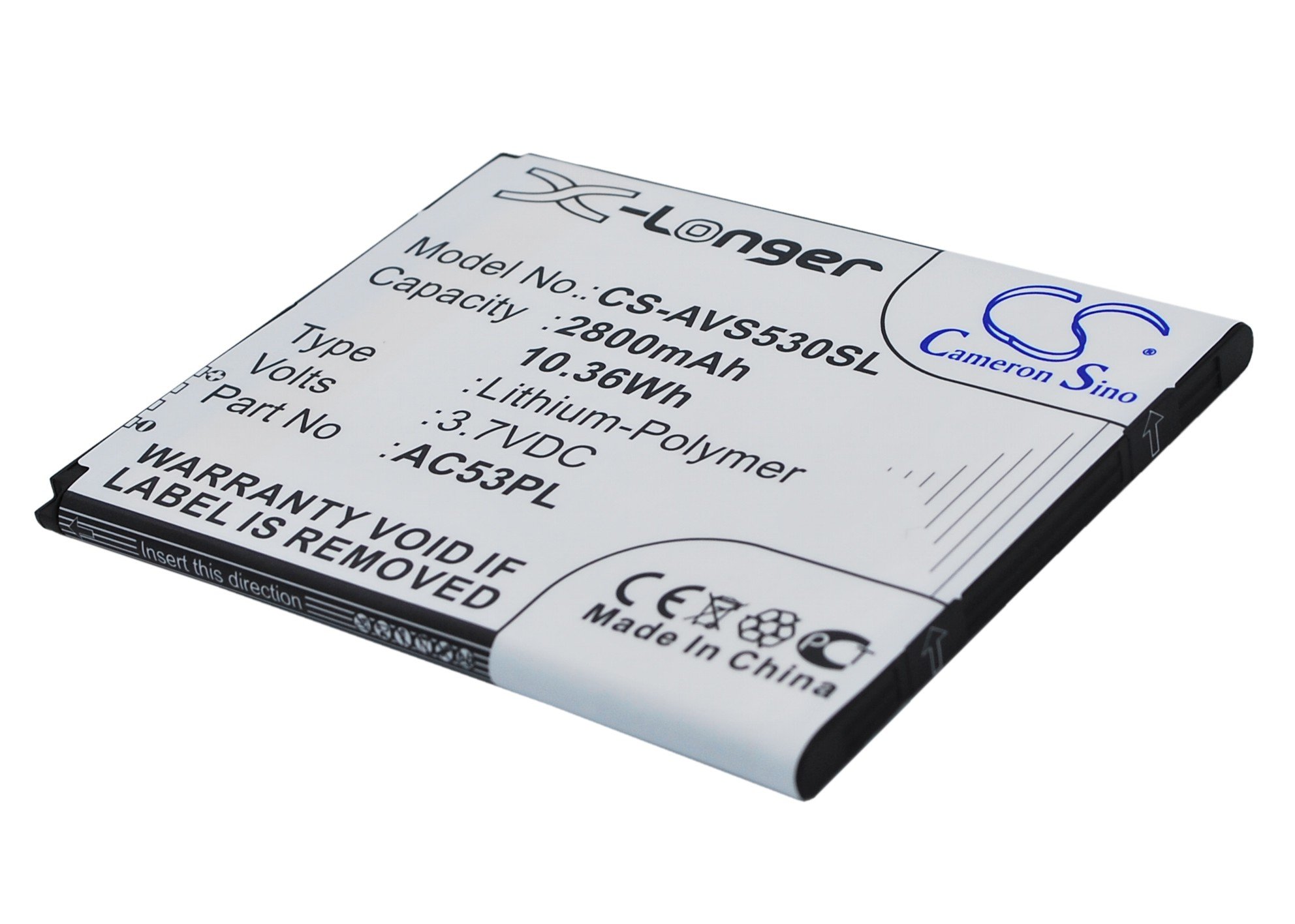 Archos AC53PL akumulatoru 2800mAh