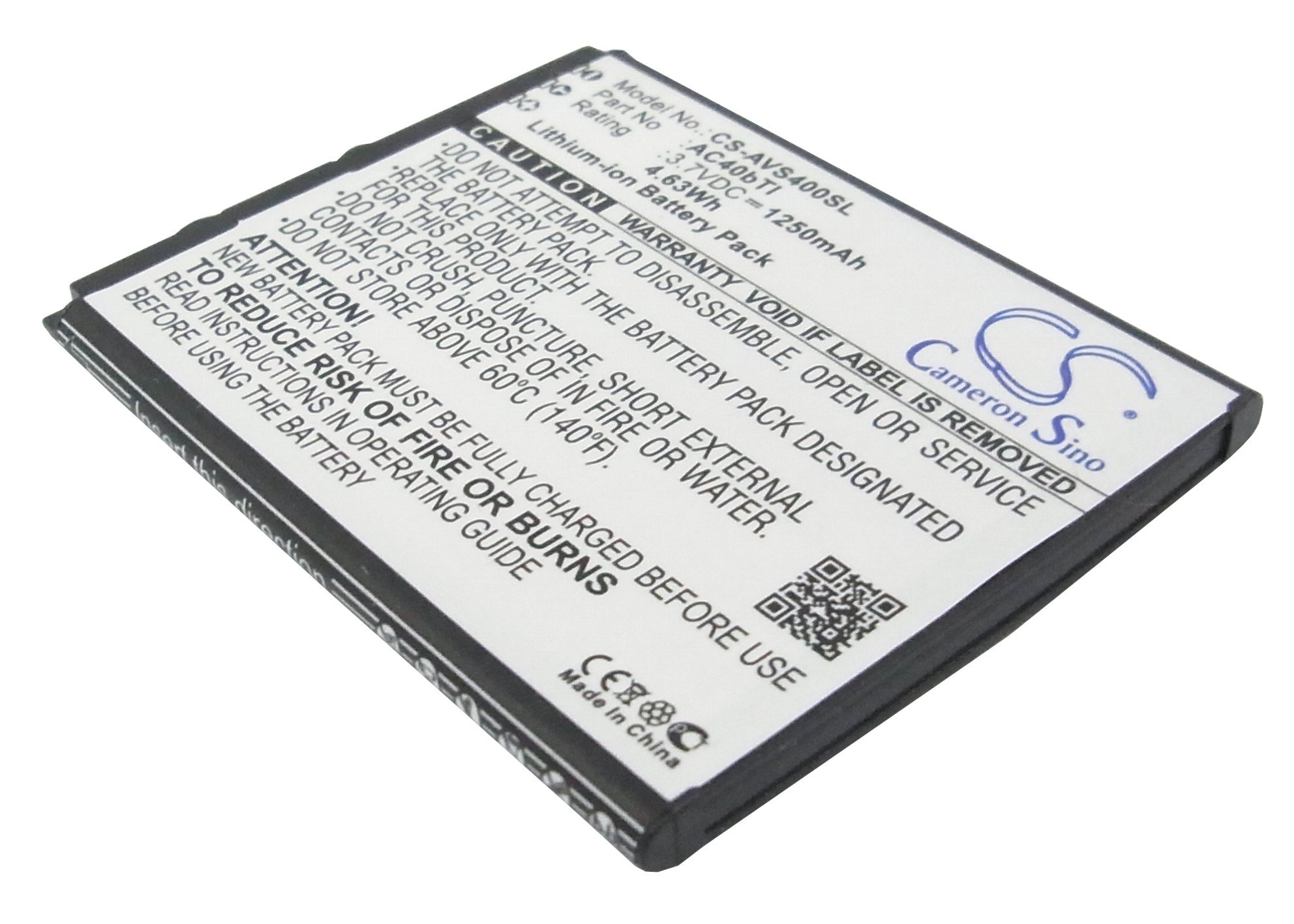 Archos AC40bTI аккумулятор телефона 1250mAh