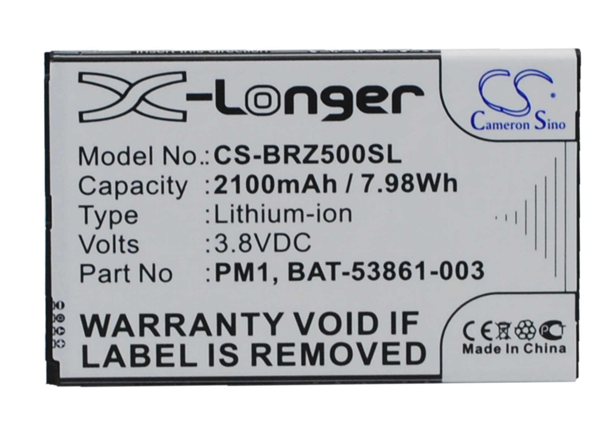 BlackBerry Z5 mobile phone battery 2100mAh