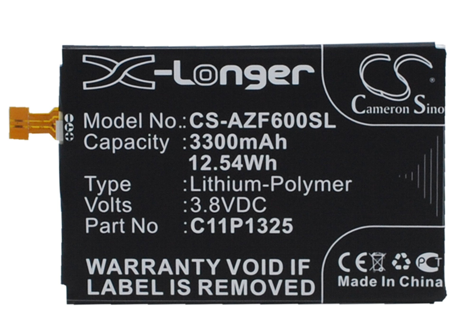 Asus ZenFone 6, A600, A600CG, T00G mobile phone battery 3300mAh