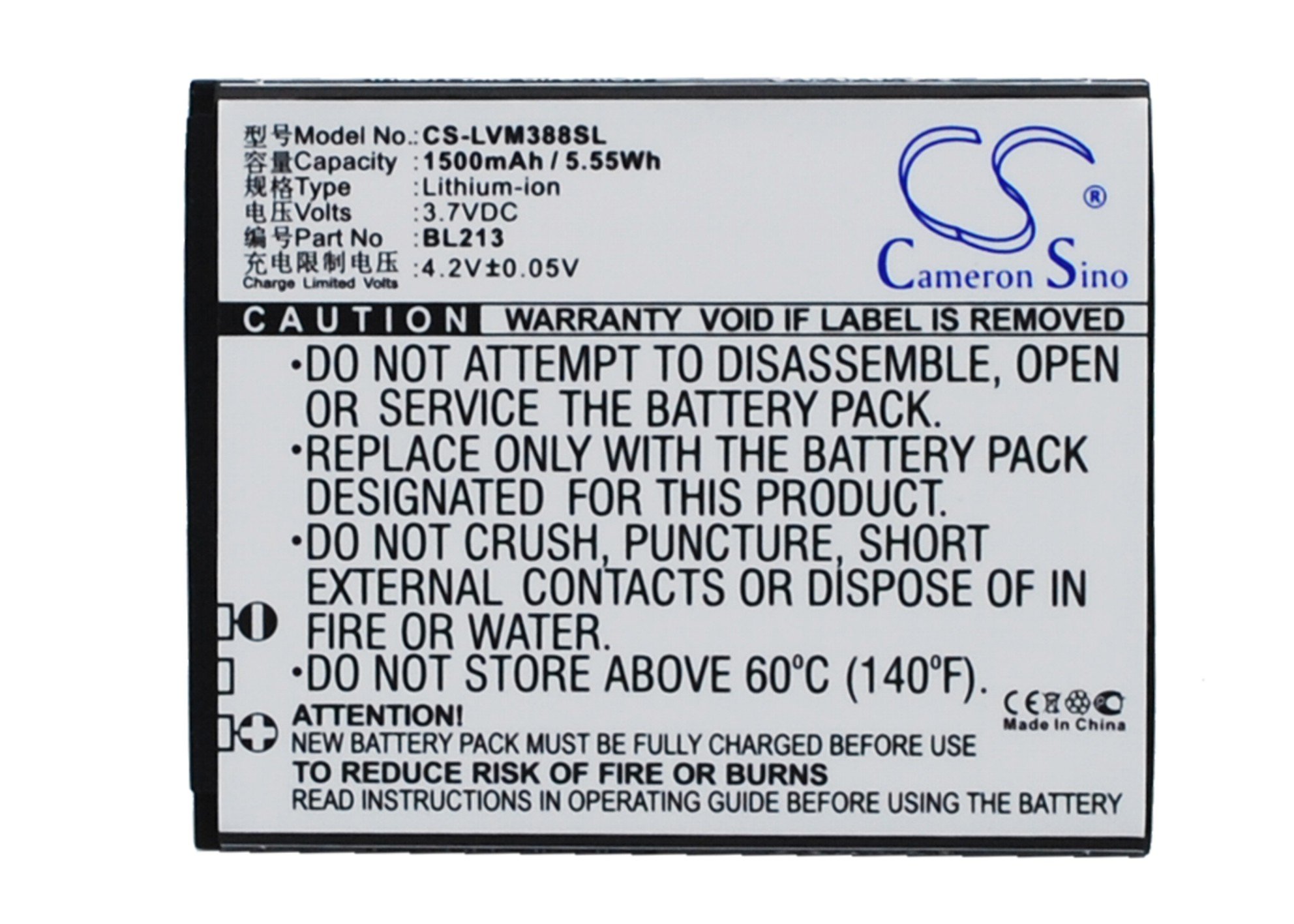 Lenovo MA388A, MA388 аккумулятор 1500mAh