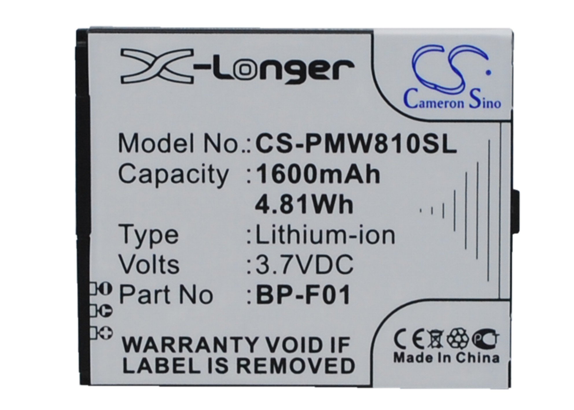 PHICOMM FWS610, FWS810 akumulatoru 1300mAh