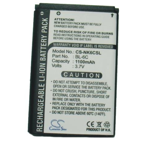 Nokia BL-6C, N-Gage telefoni aku 1100mAh