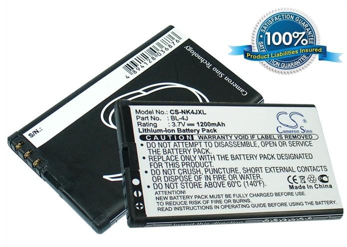 Nokia BL-4J akumulatoru  1200mAh