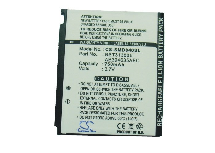 Samsung SGH-D848, SGH-D840, M359  akumulatoru  750mAh