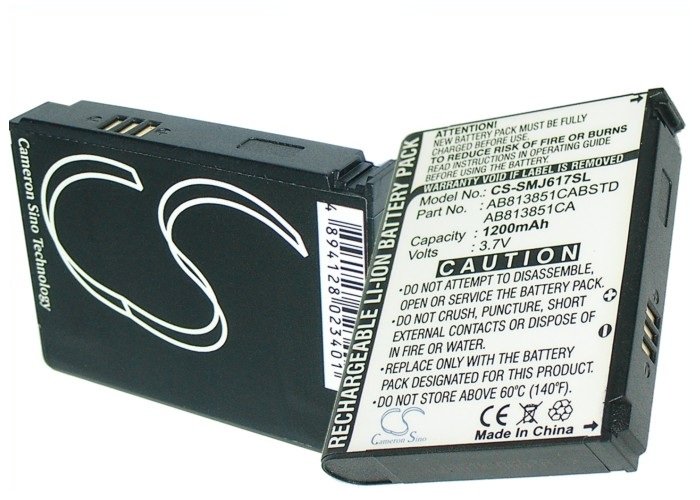 Samsung Blackjack II, SGH-i617, SPH-M300 telefoni aku 1200mAh