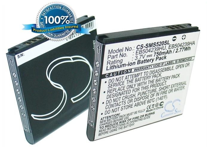 Samsung S5200, GT-S5200, SGH-A187 akumulatoru  750mAh