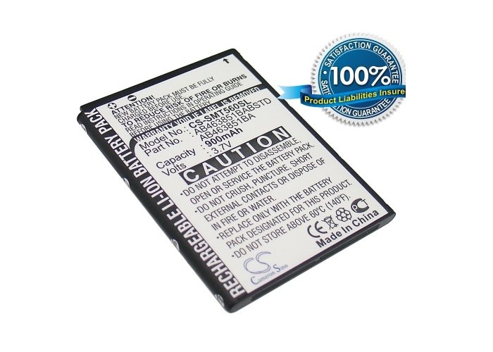 Samsung SGH-T559, SGH-T559 Comeback, SCH-R560 akumulatoru  900mAh