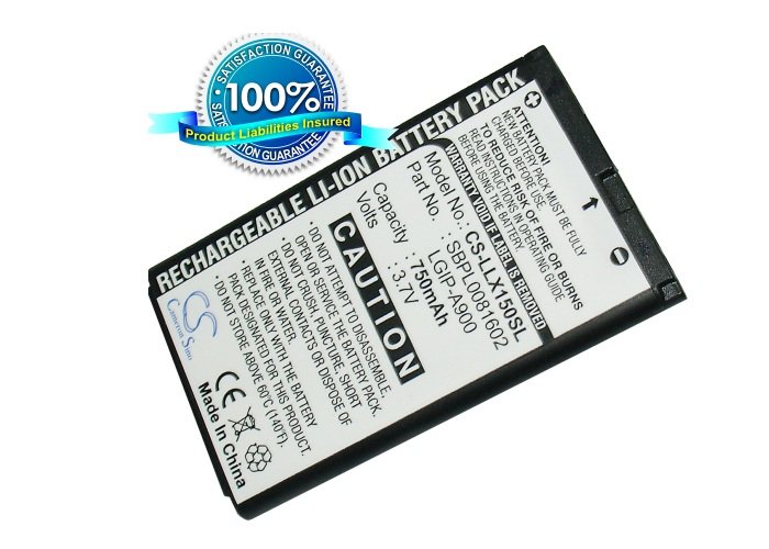 LG LX150, LX-150, LX240, UX150 аккумулятор 750mAh