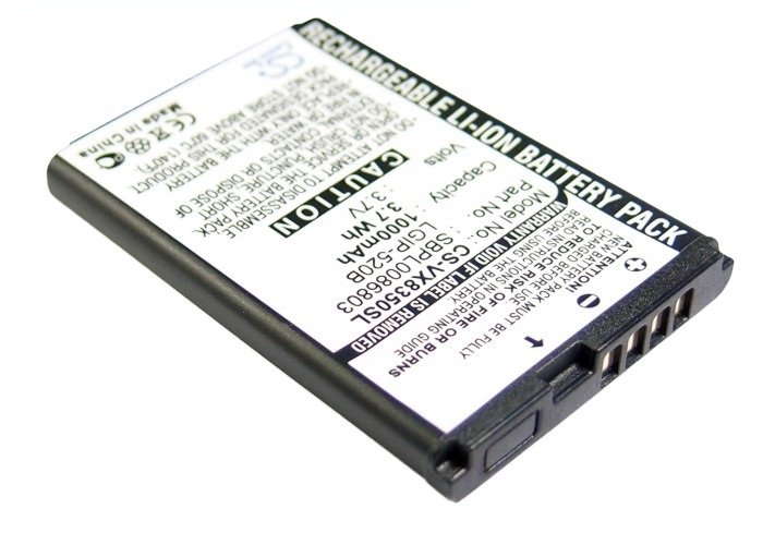 LG VX8350, VX5200, VX5400, VX5500, Helix, AX310, UX310, VX8360 аккумулятор 1000mAh